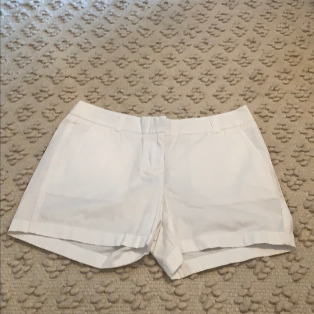 NWT White J crew shorts